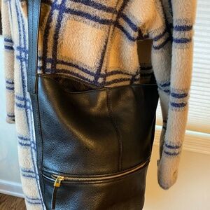 HARE & HART large black Bucket Bag